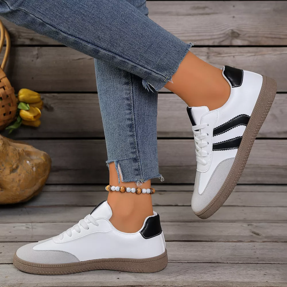 Lace Up Casual Sneakers, image 2