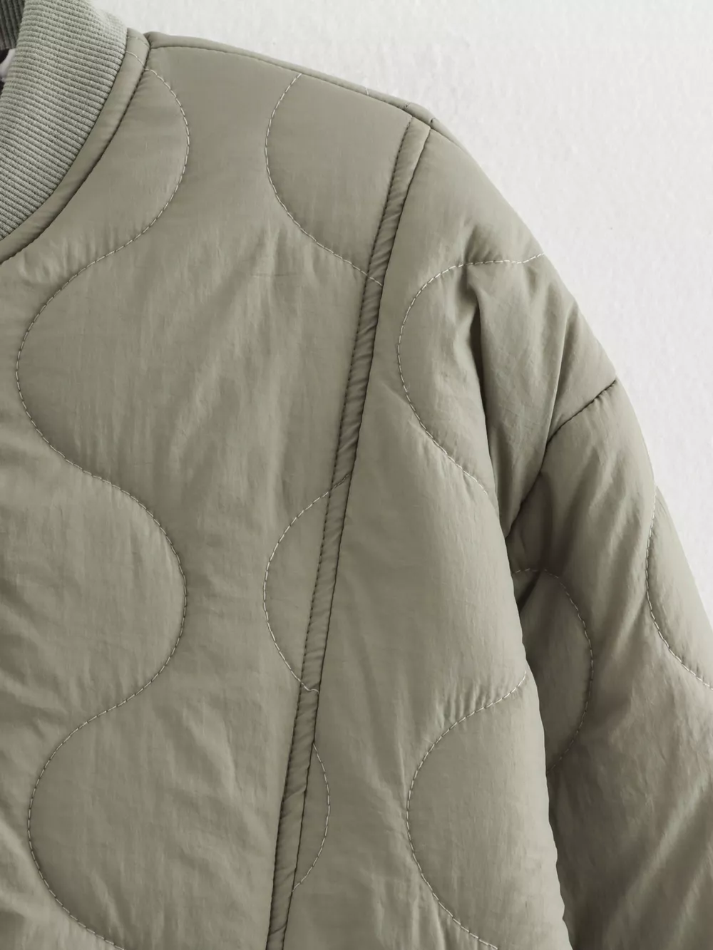 Quilted Button-Down Lightweight Jacket, image 5