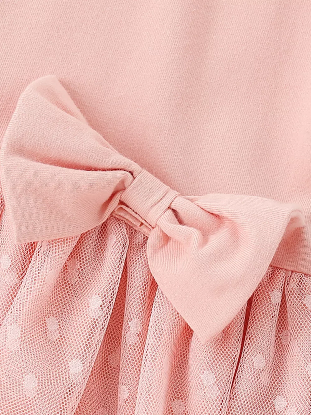 Children's Ruffled Collar Tulle Dress, image 2