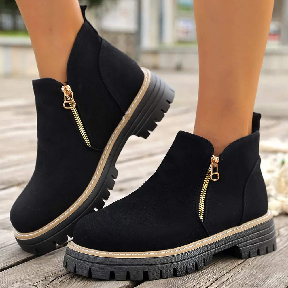 Side Zipper Ankle Boots, image 16