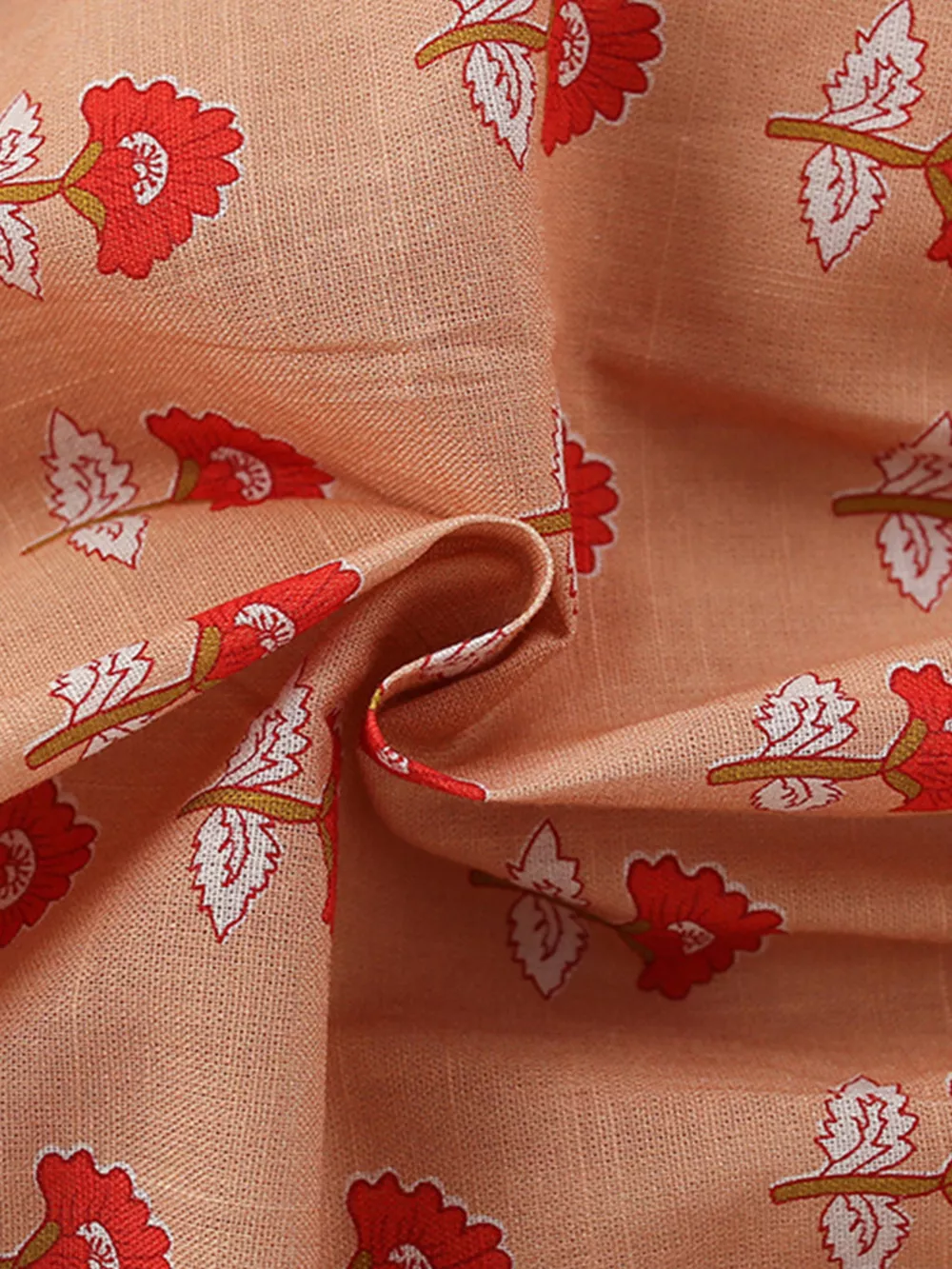 Children's Floral Print Sleeveless Ruffle Dress, image 3