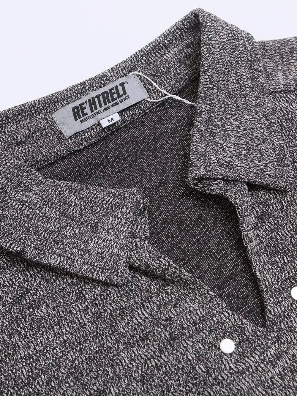 Men's Heathered Short Sleeve Polo, image 15