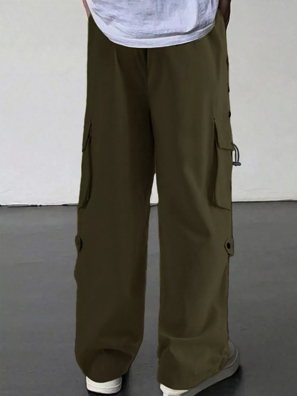 Men's Loose Fit Cargo Pants, image 7