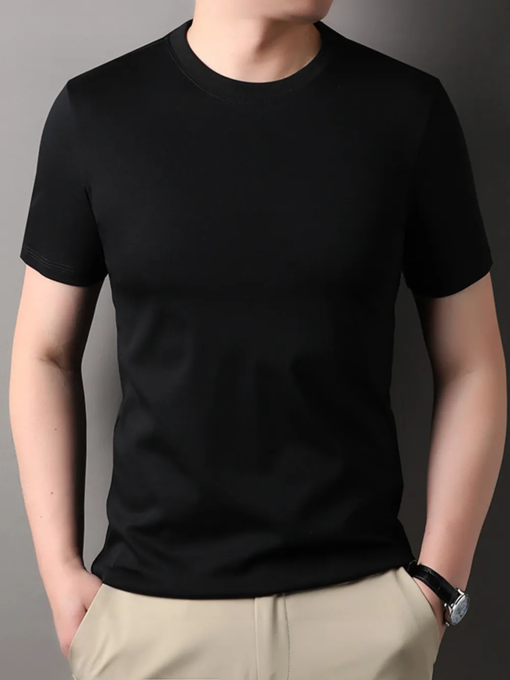 Men's Short Sleeve Crew Neck T-Shirt