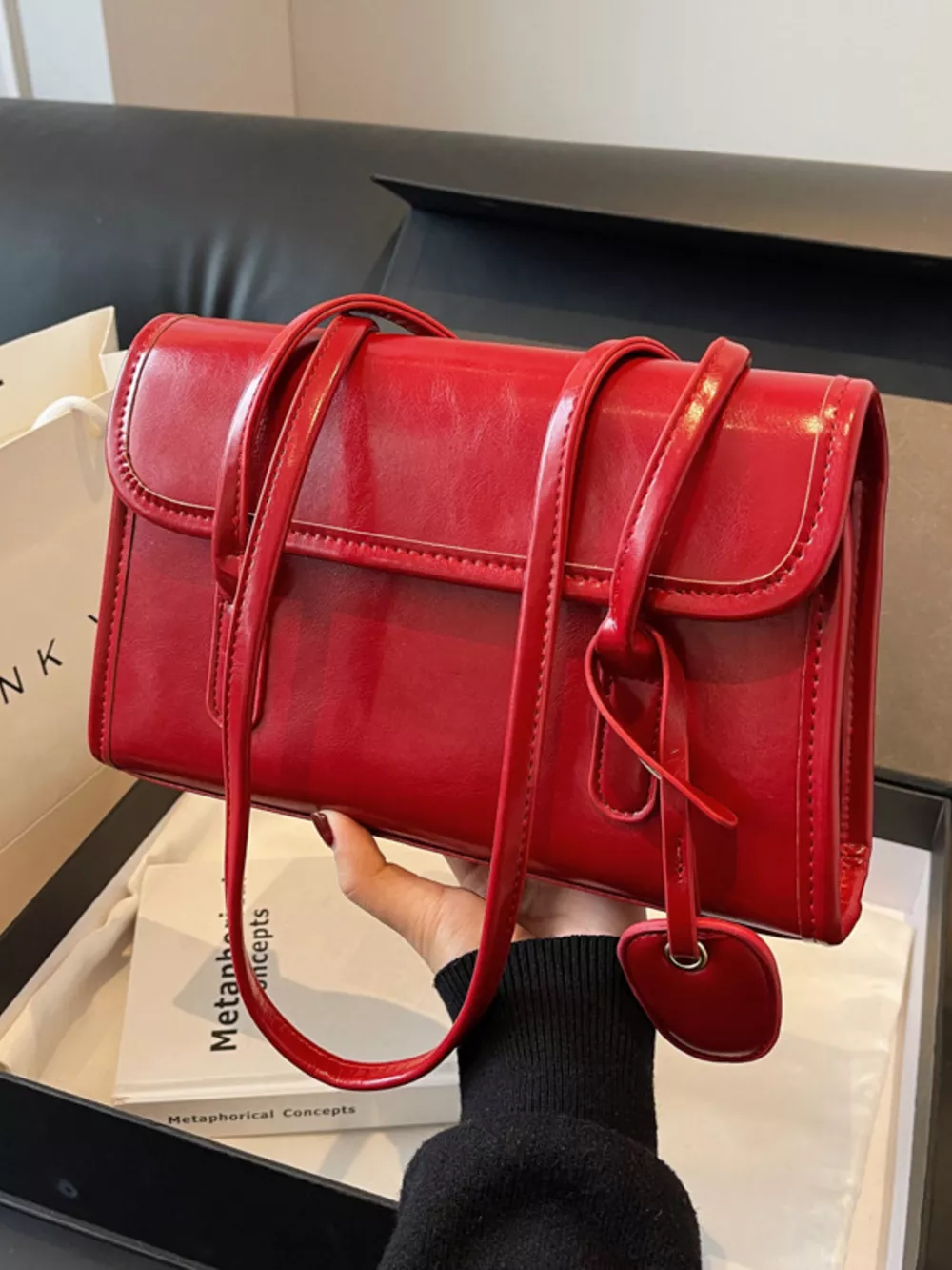 PU Leather Shoulder Bag, image 6