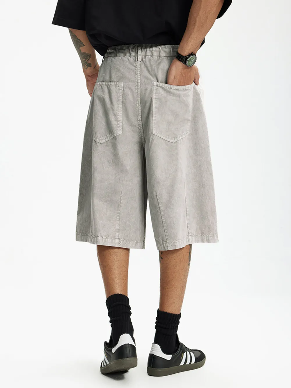 Men's Wide-Leg Shorts, image 6