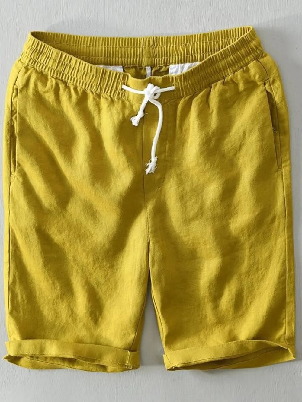 Men's Plus Size Casual Drawstring Shorts, image 7