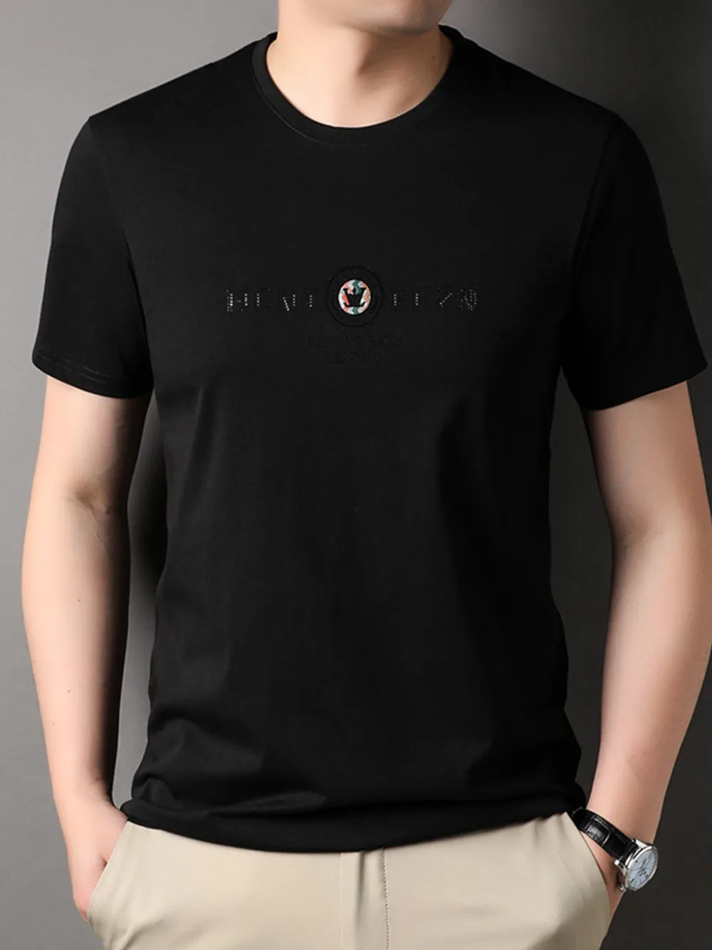 Men's Plus Size Classic Short Sleeve T-Shirt