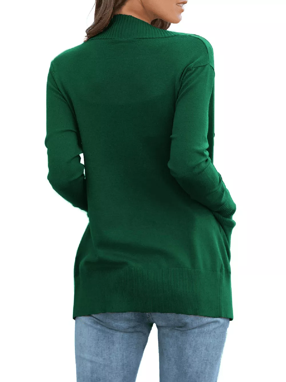 Open Front Knit Cardigan, image 6