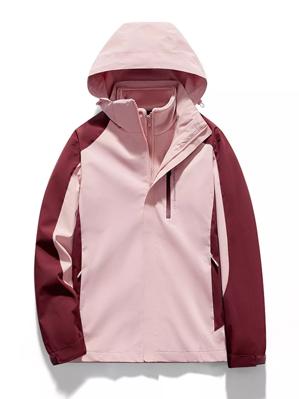 Men's Plus Size Hooded Windproof Outdoor Jacket, image 3