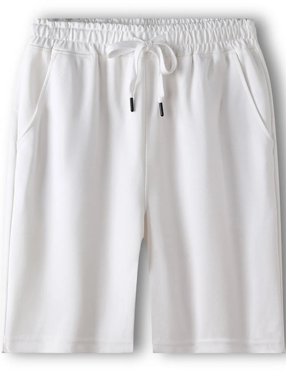 Men's Plus Size Drawstring Casual Shorts, image 4
