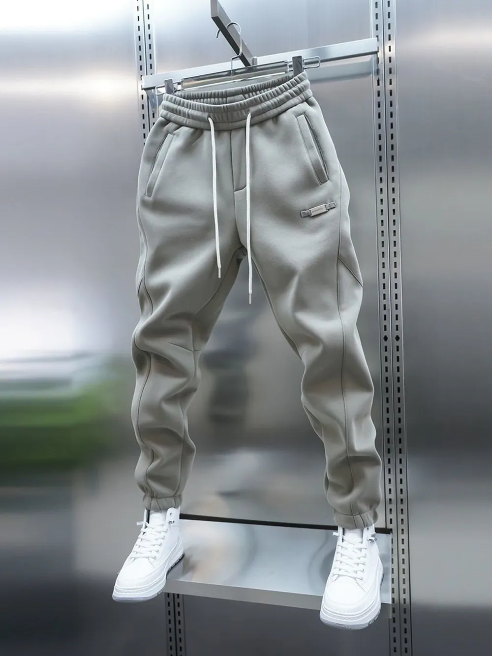 Men's Plus Size Casual Drawstring Joggers