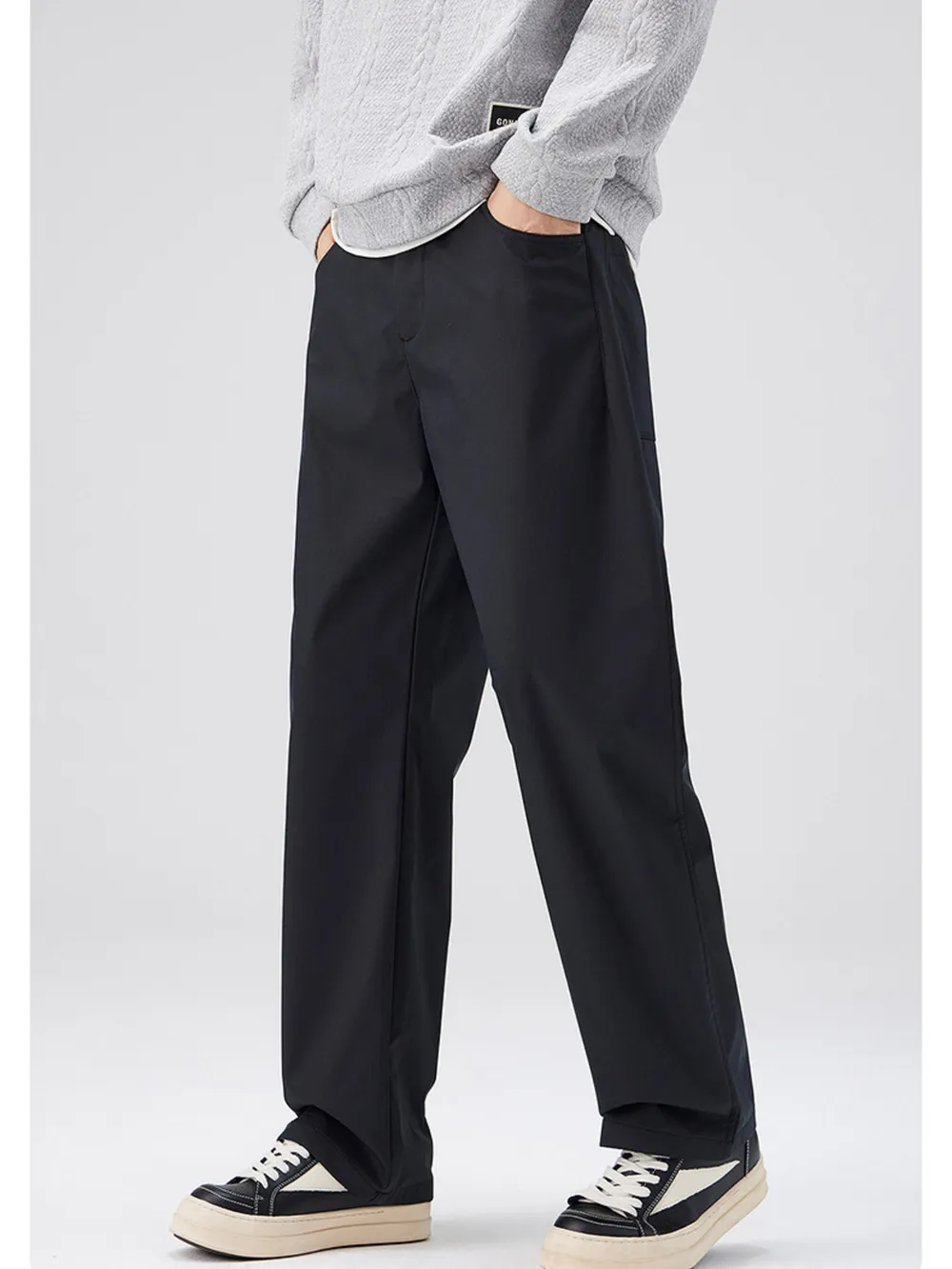 Men's Full Size Loose Fit Casual Pants Plus Size, image 2