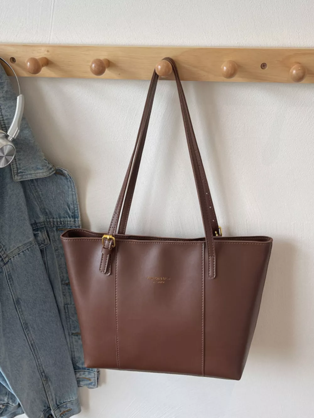 PU Leather Tote Bag, image 3
