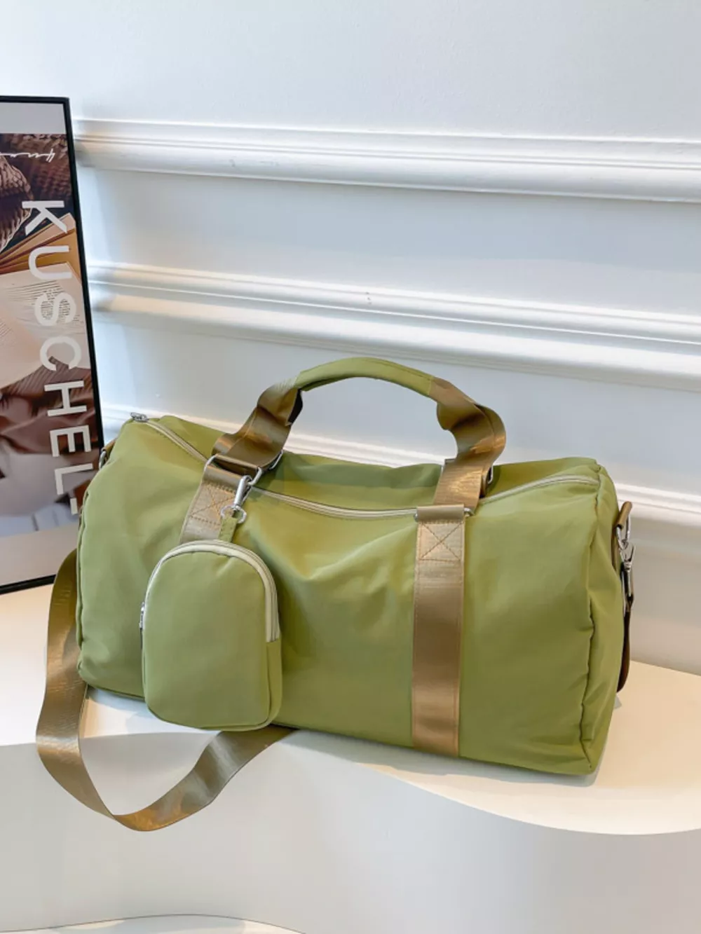 Duffle Bag with Detachable Pouch