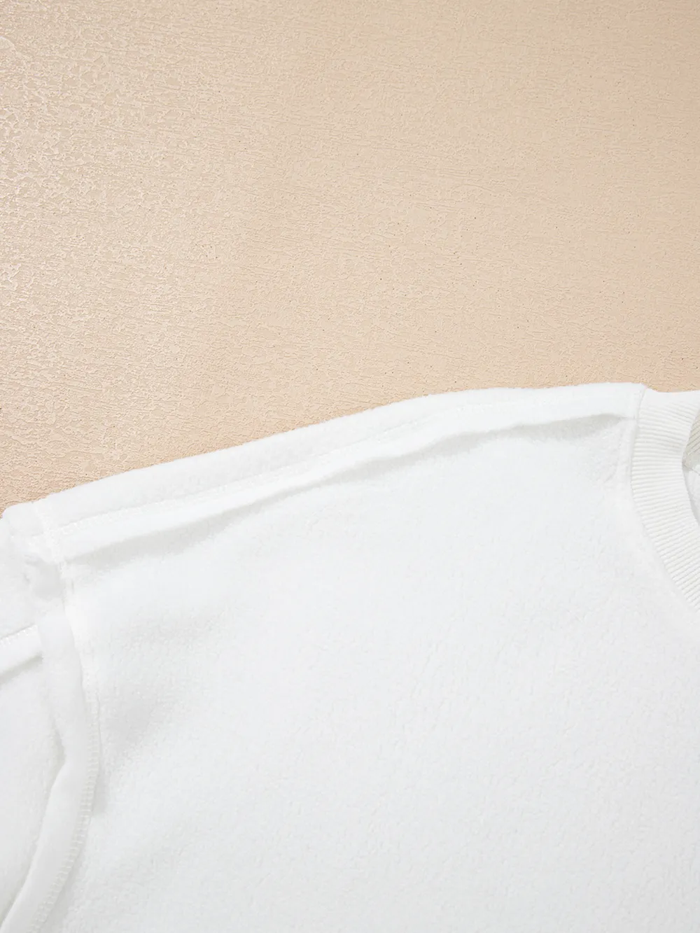 Exposed Seam Chest Pocket Knit Pullover Sweatshirt, image 3