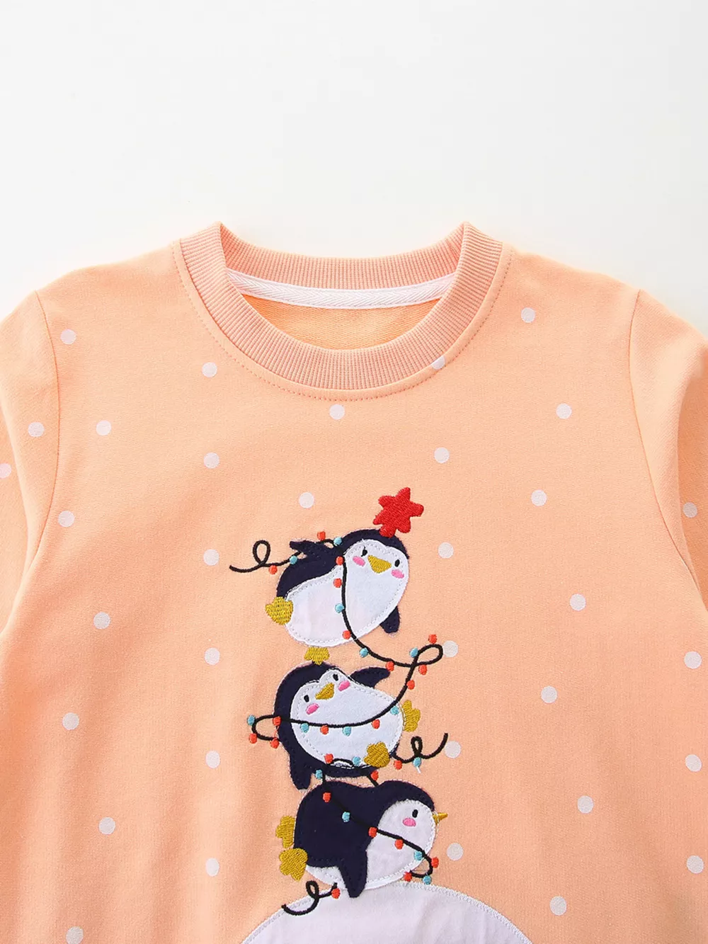 Children's Penguin Round Neck Sweatshirt, image 2