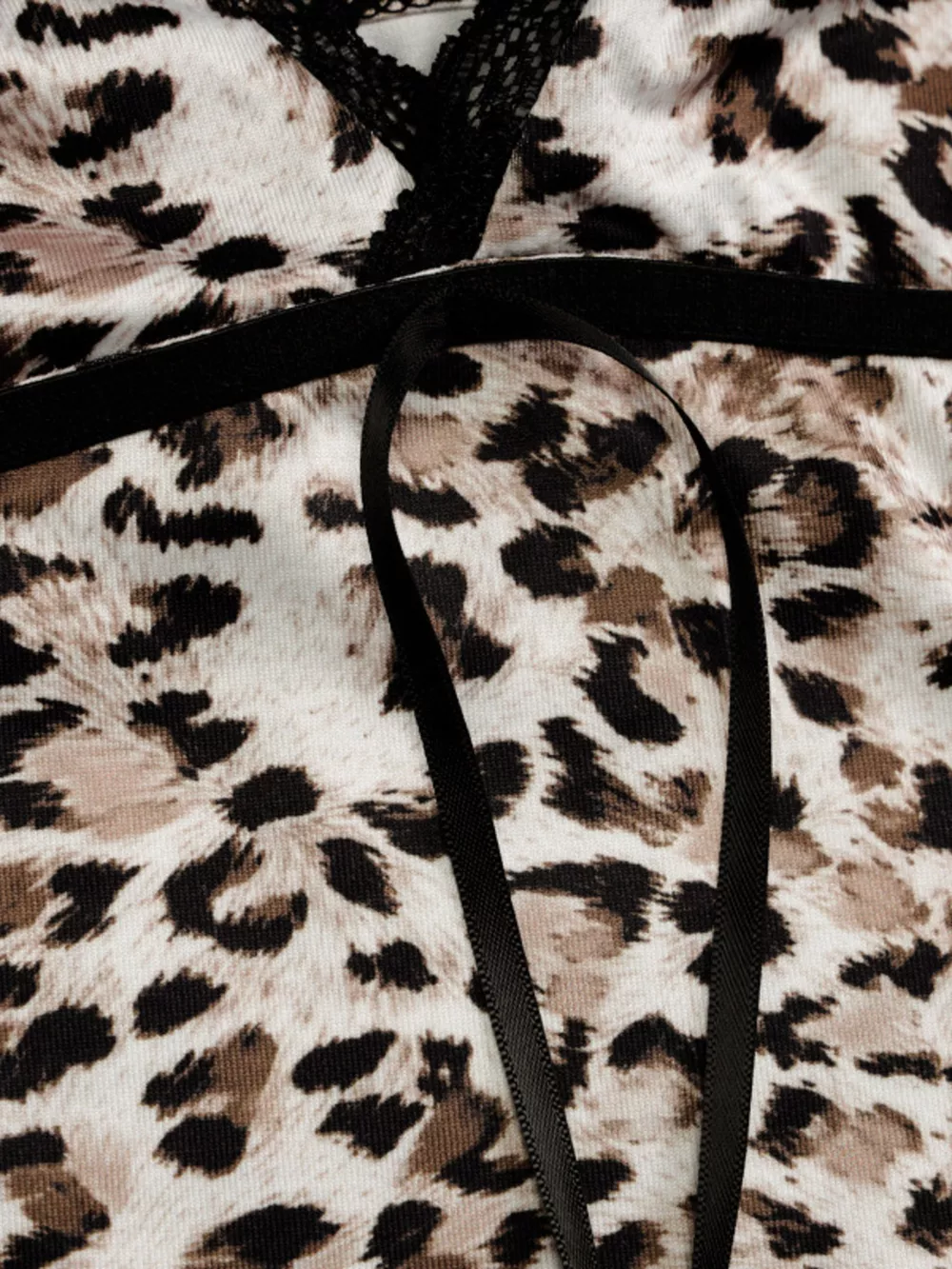 Leopard Print Lace Trim Cami, image 11