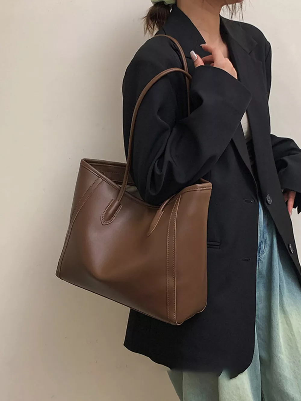 PU Leather Shoulder Bag, image 3