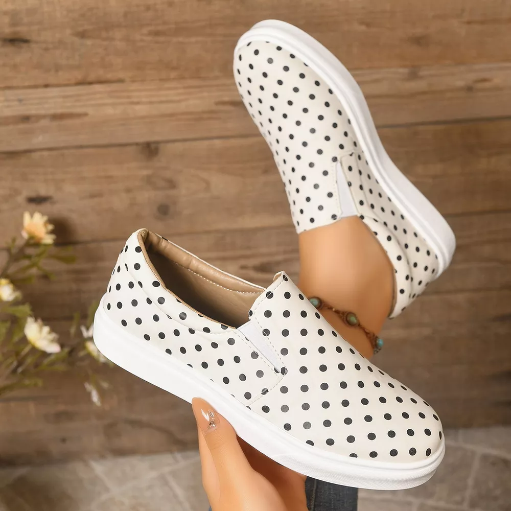 Polka Dot Slip-Ons, image 6