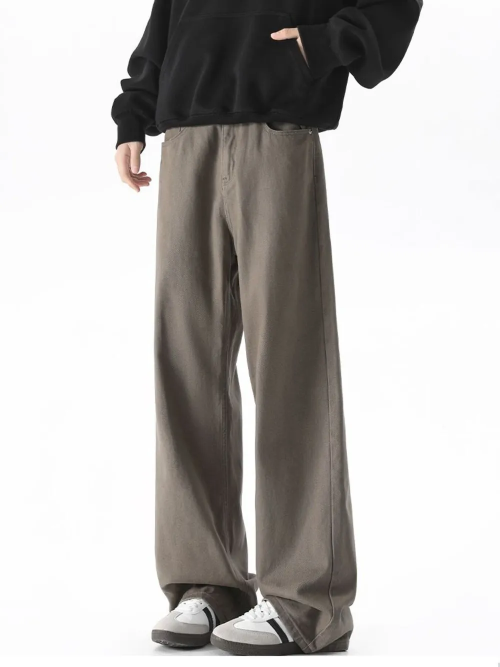 Men's Full Size Wide Leg Jeans Plus Size, image 3