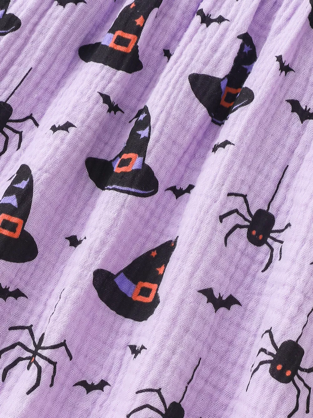 Children's Smocked Halloween Print Dress, image 5