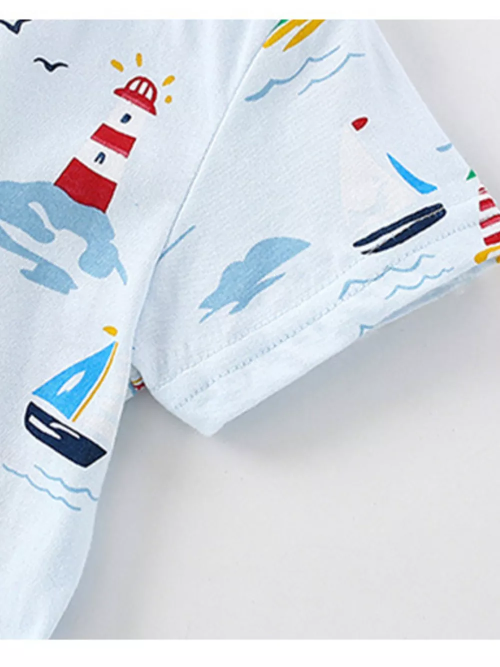 Children's Nautical Print T-Shirt and Shorts Set, image 2