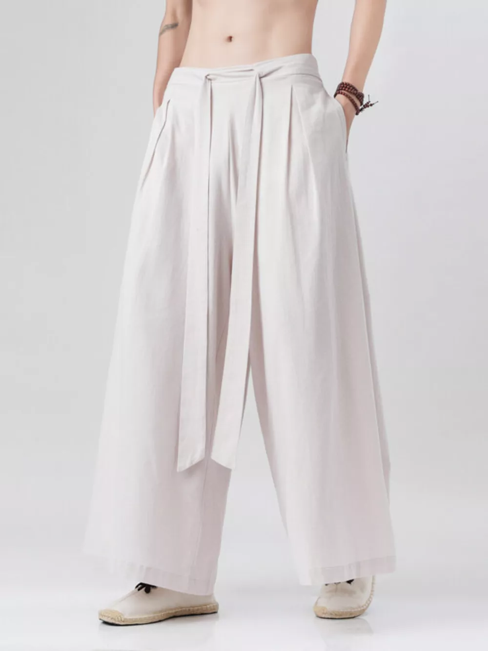 Men's Plus Size Wide Leg Pants, image 2