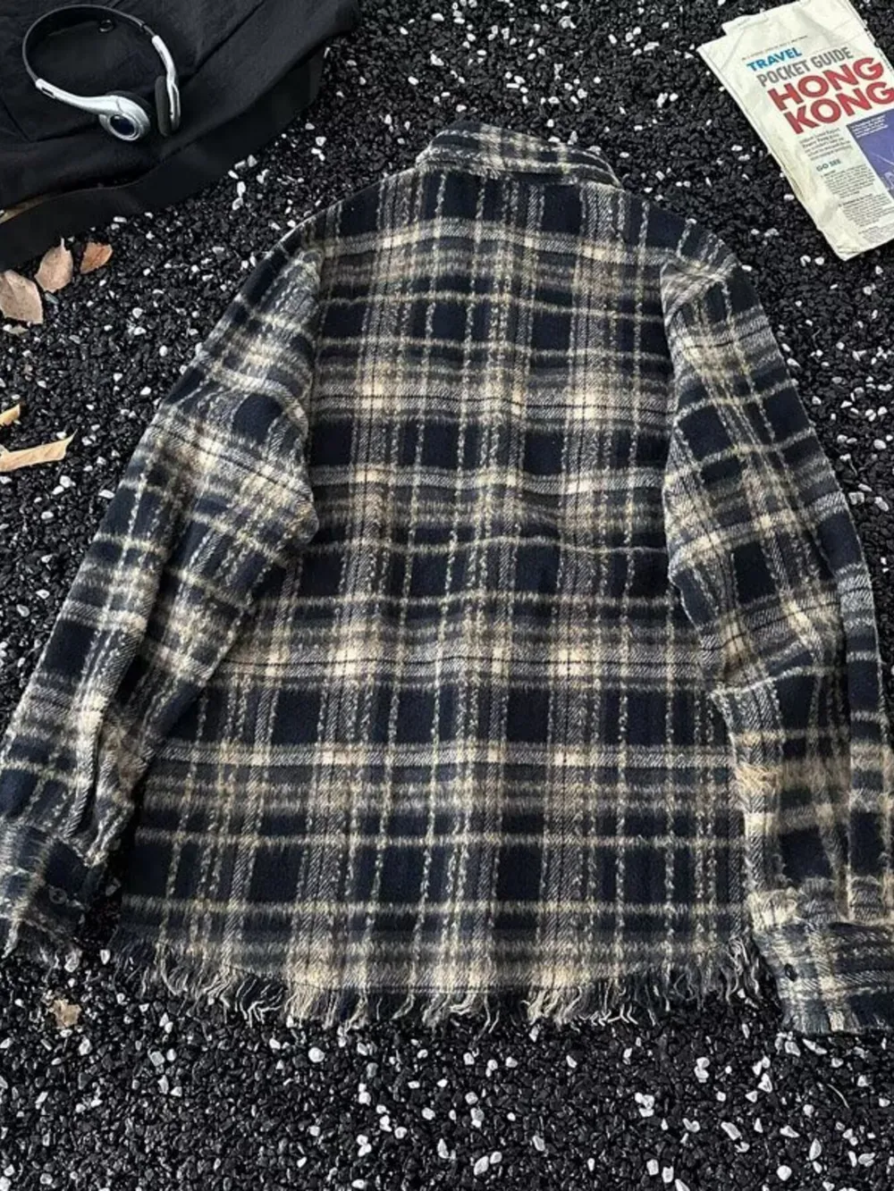 Men's Full Size Classic Plaid Flannel Button-Down Shirt Plus Size, image 3