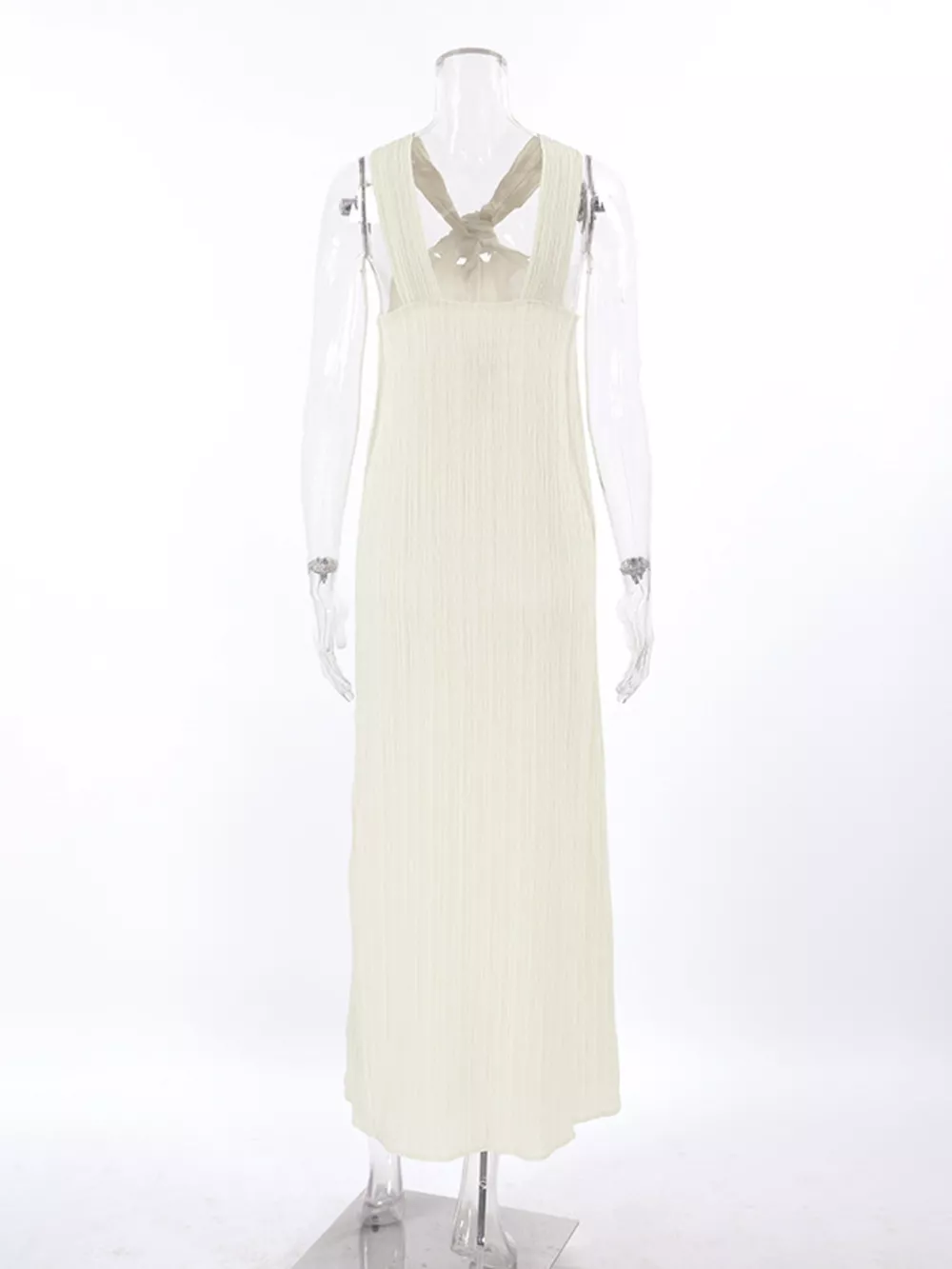 Halter Neck Flowy Maxi Dress, image 12