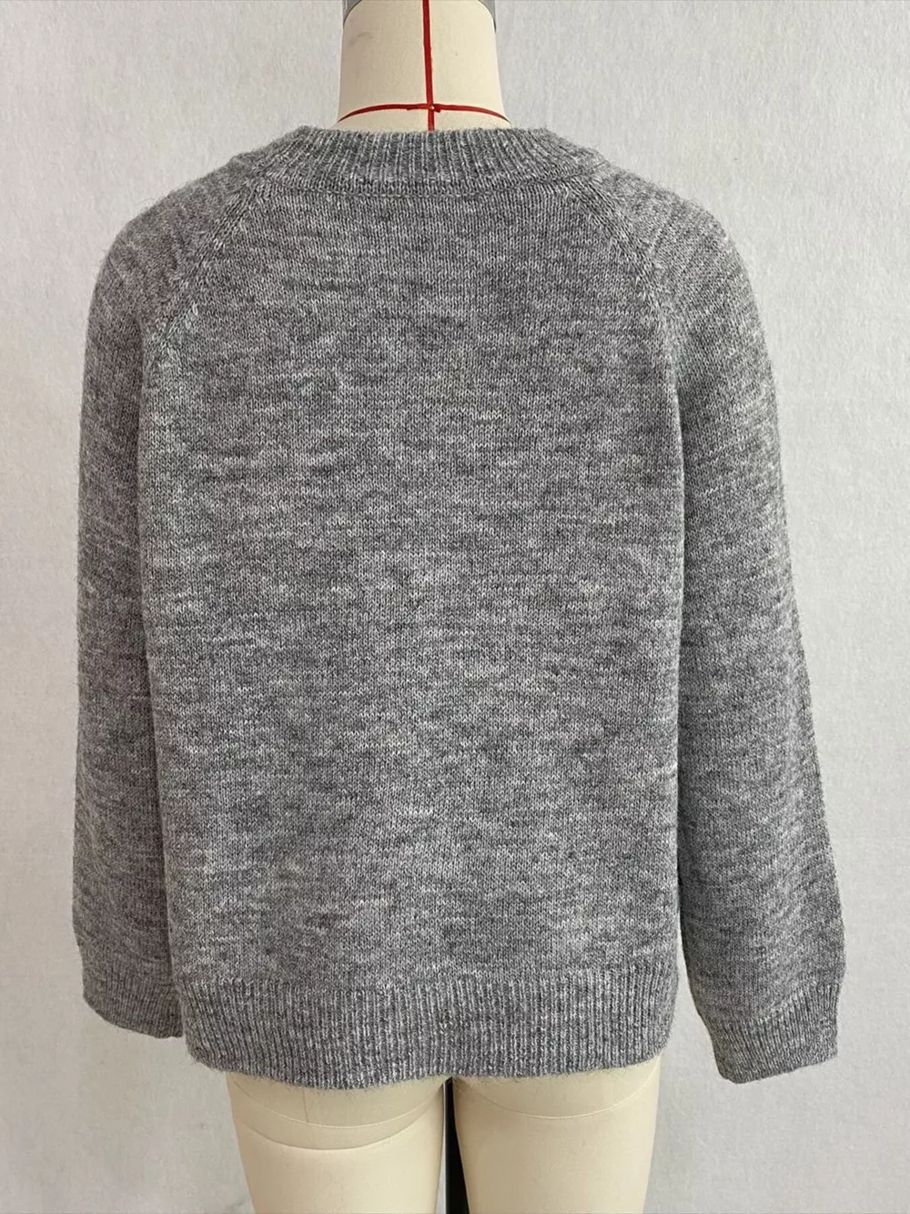 Floral Embroidered Round Neck Sweater, image 20