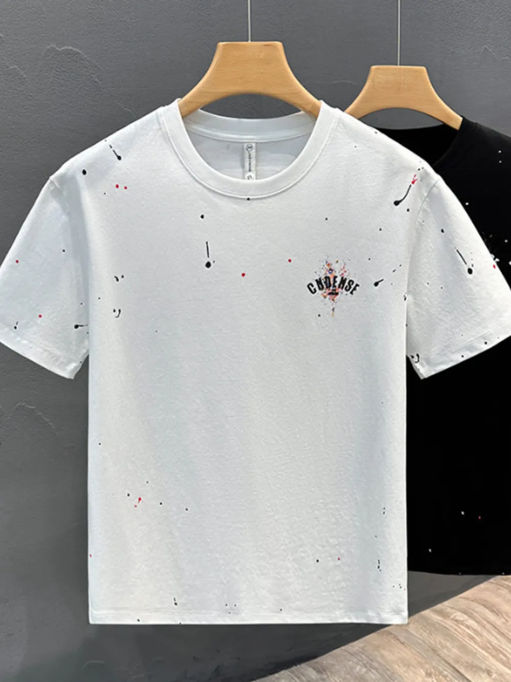 Men's Full Size Round Neck Short Sleeve T-Shirt Plus Size, image 4