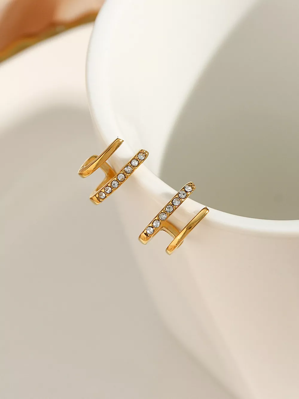 Double-Layer Hoop Earrings, image 8