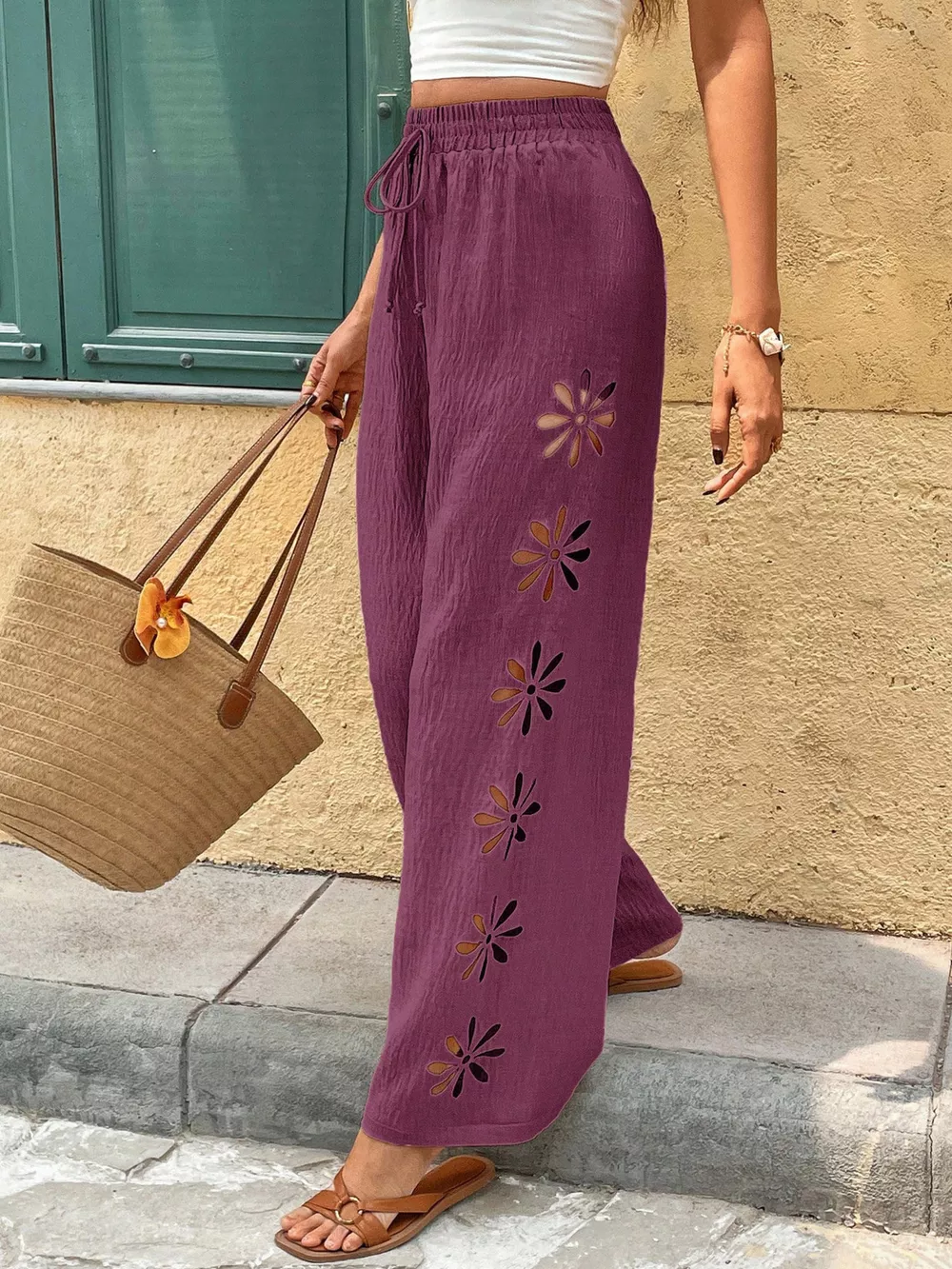 Casual Wide-Leg Pants, image 21