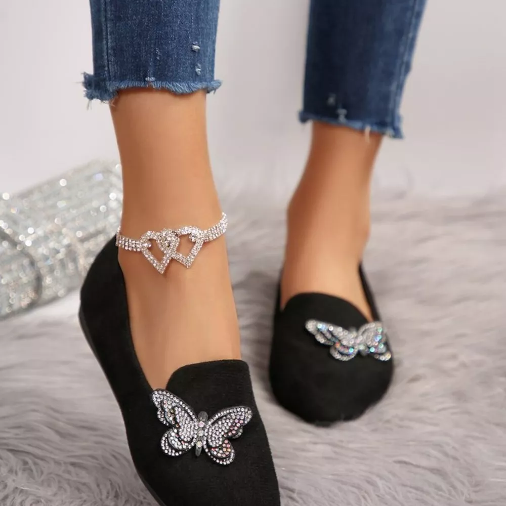 Butterfly Decor Slip-Ons, image 4