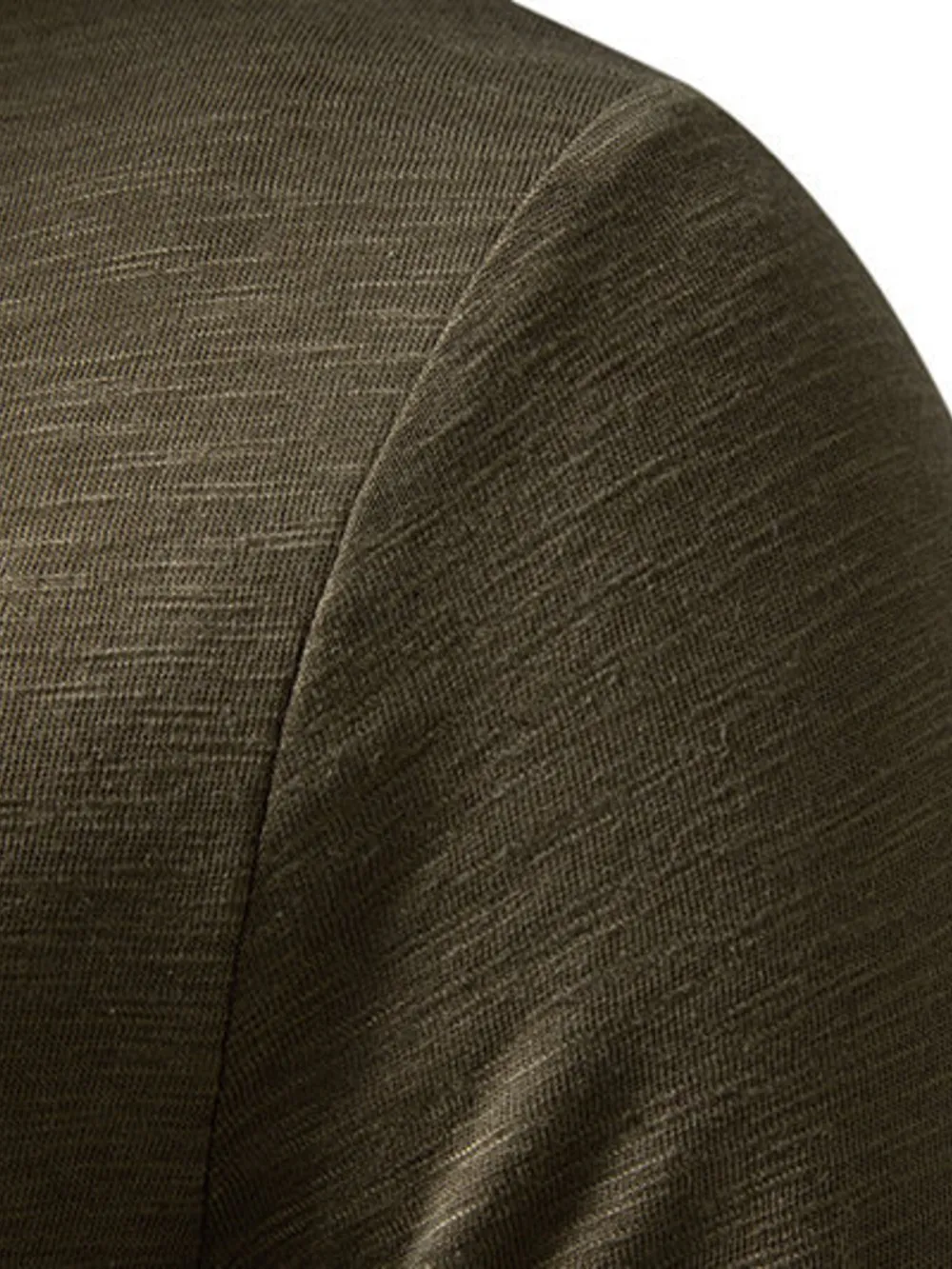 Men's Button Detail Long Sleeve T-Shirt, image 5