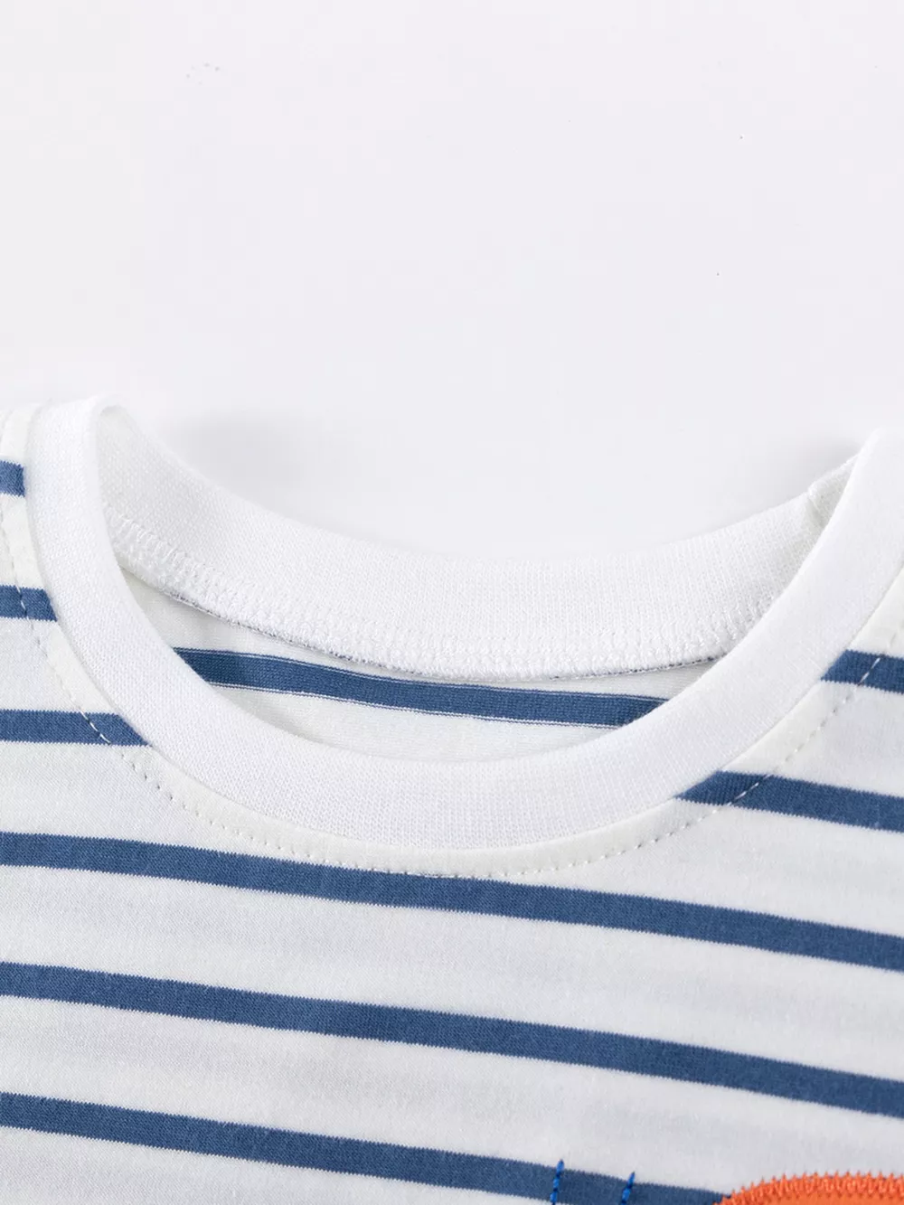 Children's Striped Tee & Rainbow Shorts Set, image 3