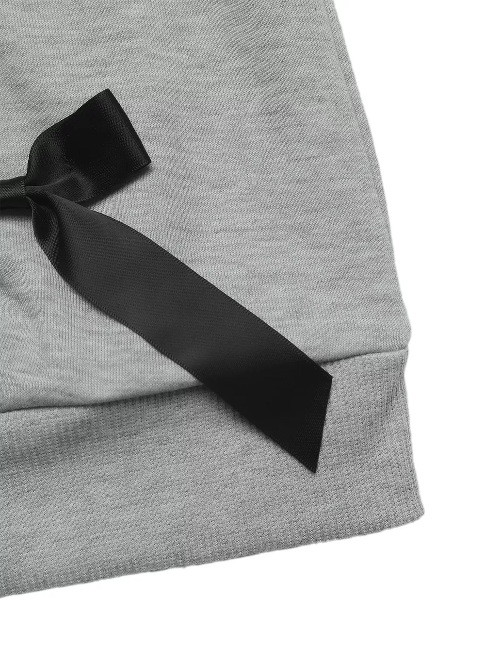 Bow Detail Round Neck Sweatshirt, image 6