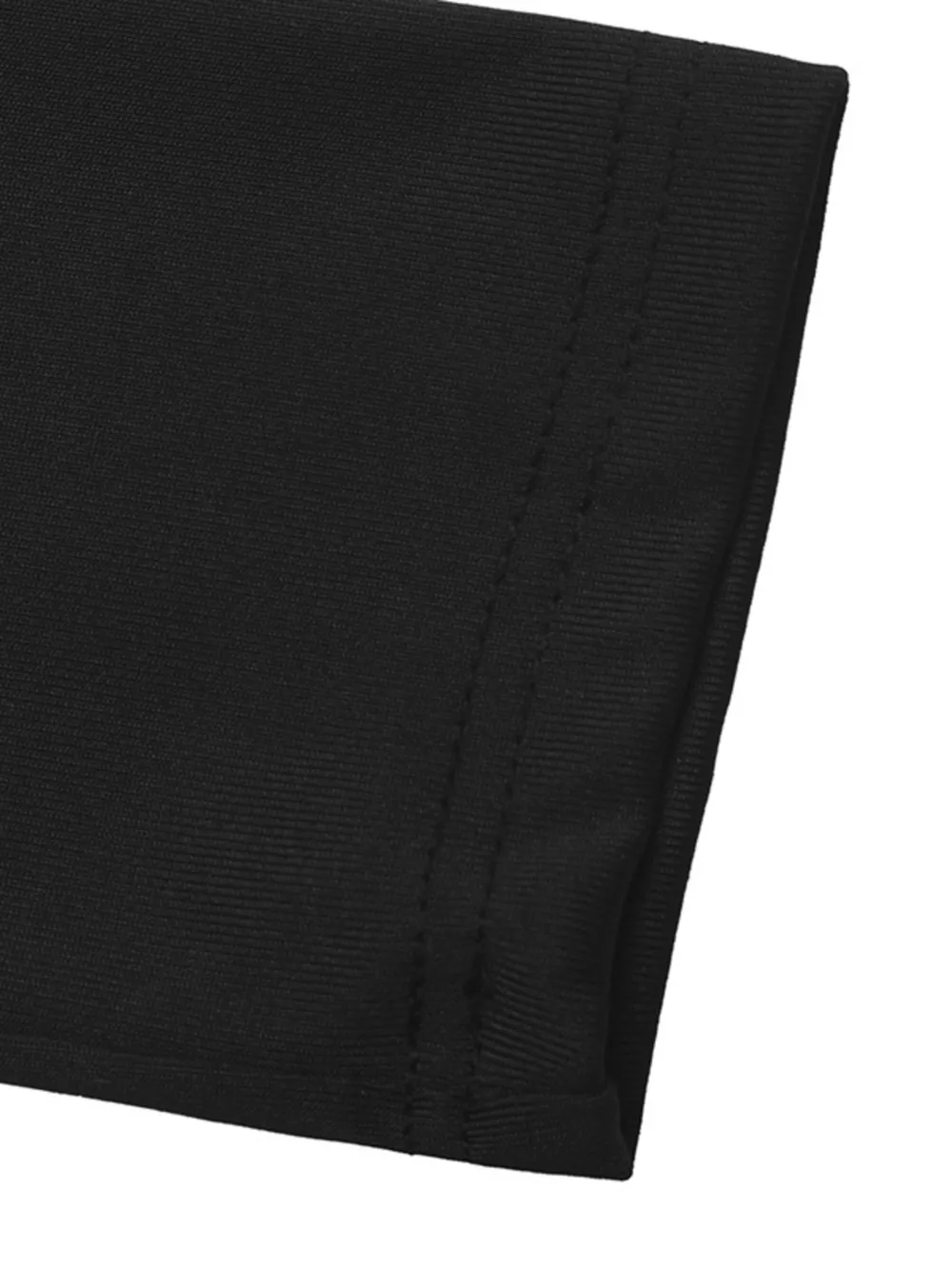 One-Shoulder Lace Trim Slim Fit T-Shirt, image 7