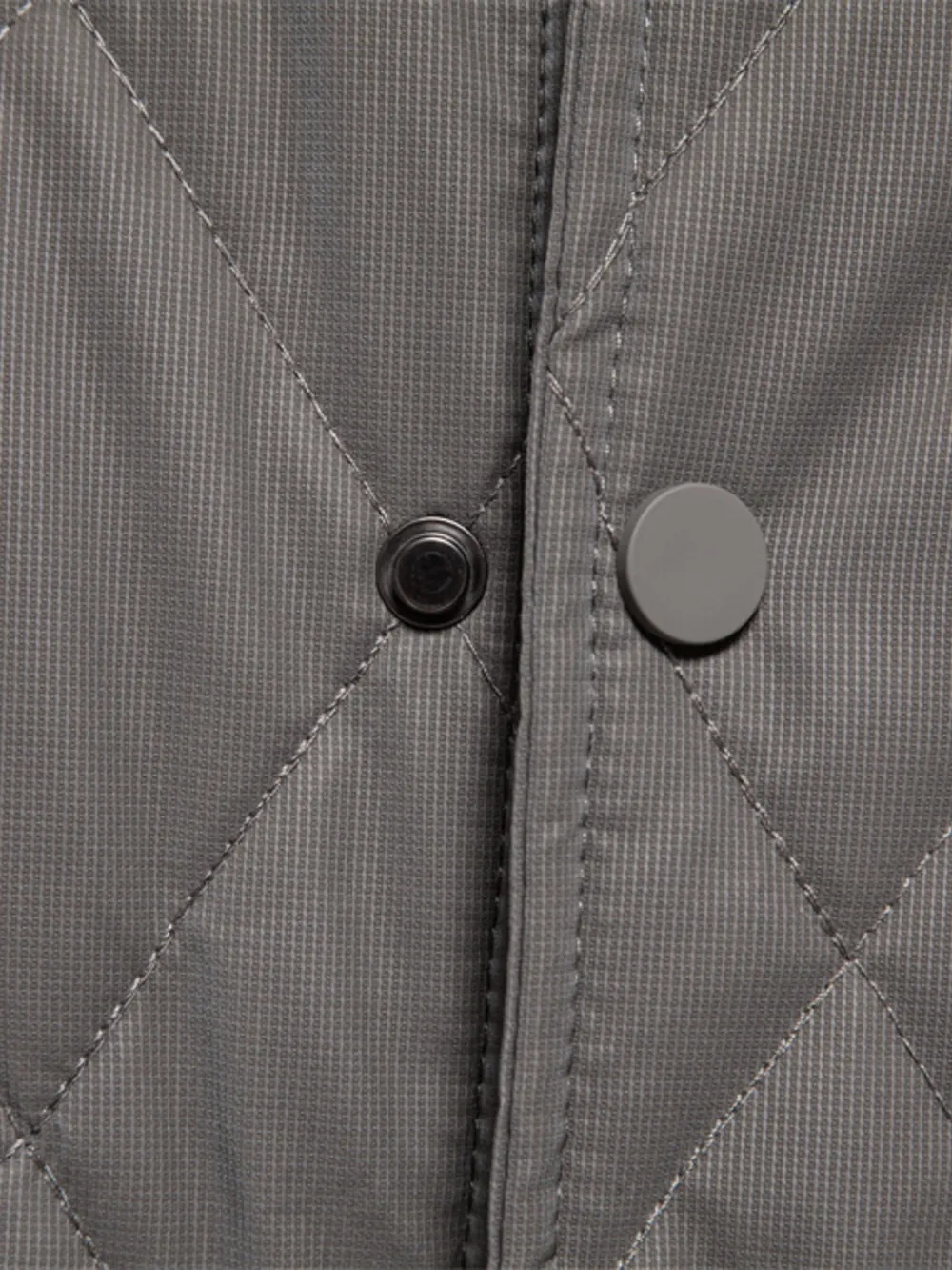 Men's Quilted Snap Down Long Sleeve Jacket, image 25
