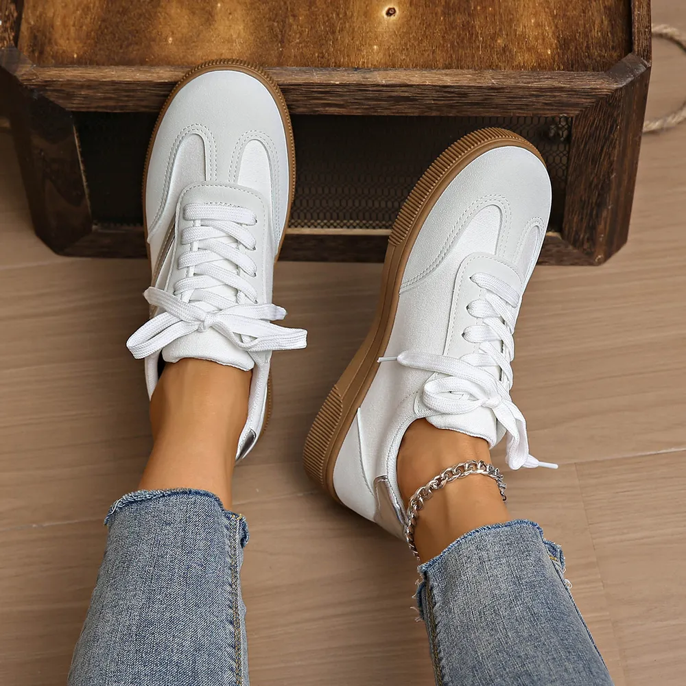 Lace Up Platform Sneakers, image 11