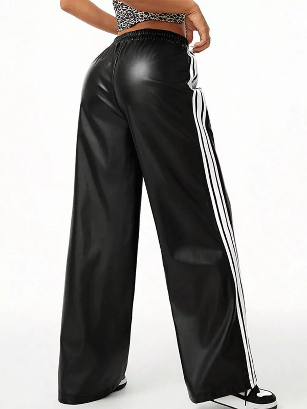 Striped Wide Leg Pants, image 5