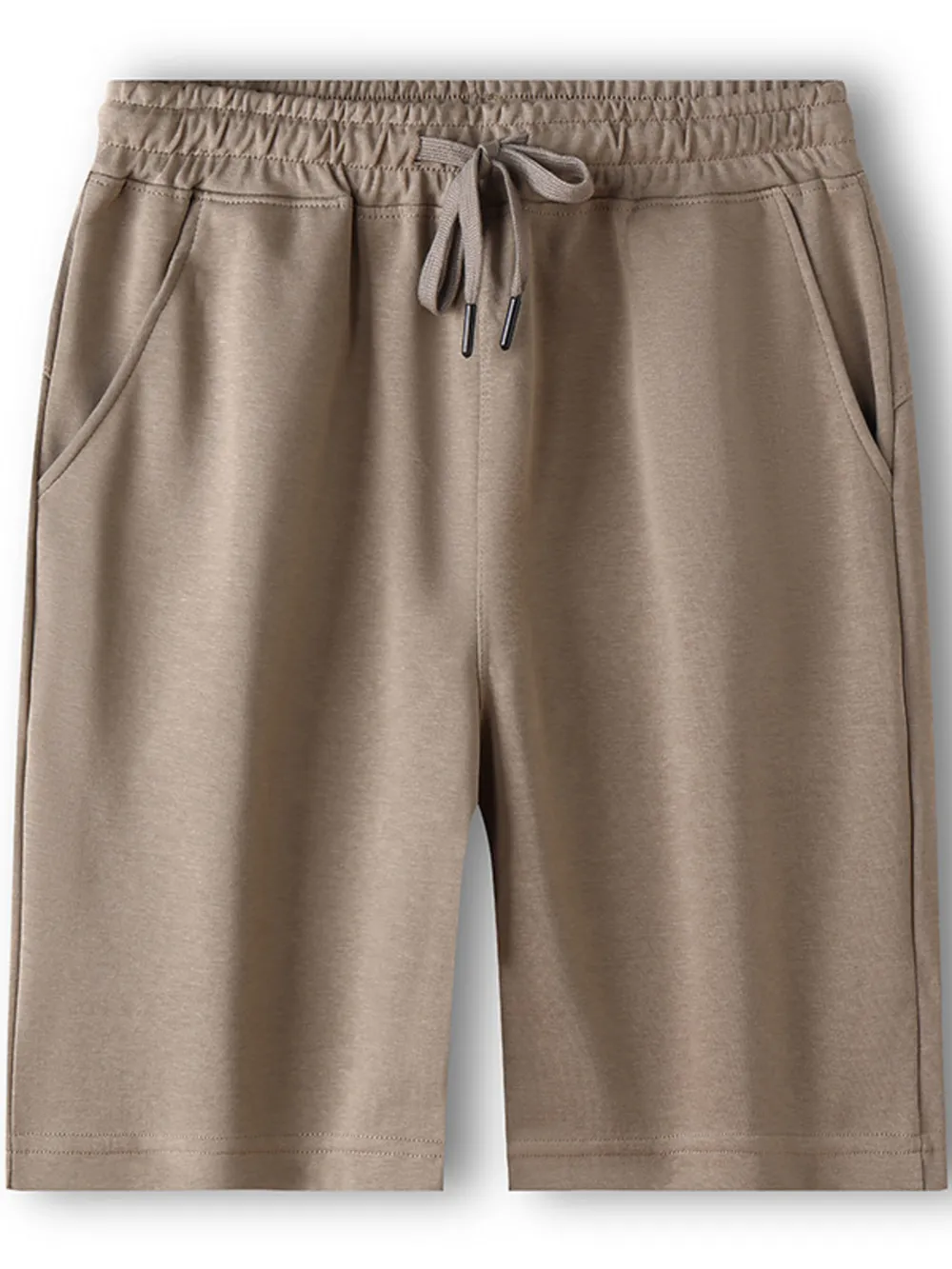 Men's Plus Size Drawstring Casual Shorts, image 5