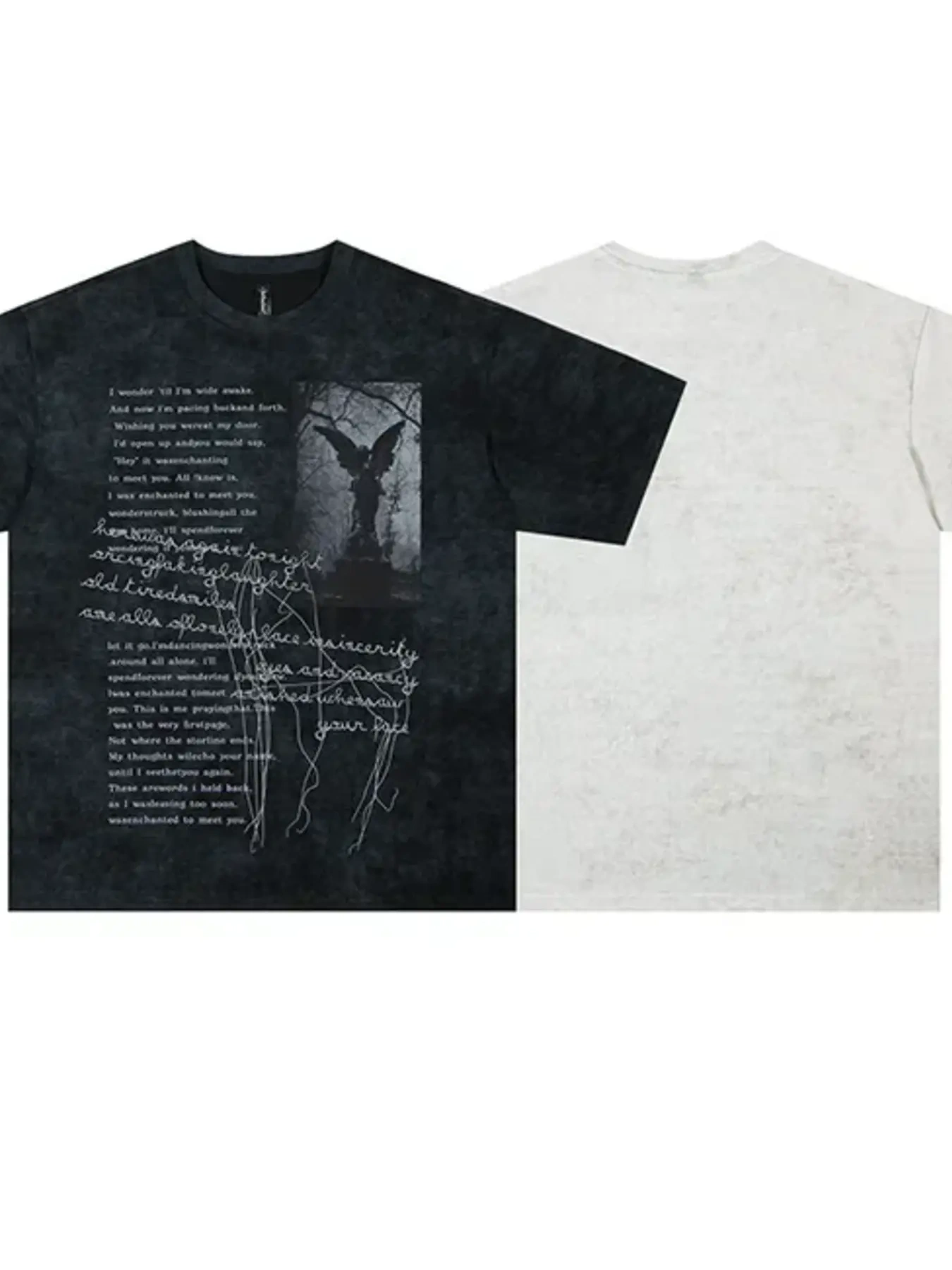 Men's Round Neck Short Sleeve Oversized T-Shirt, image 6