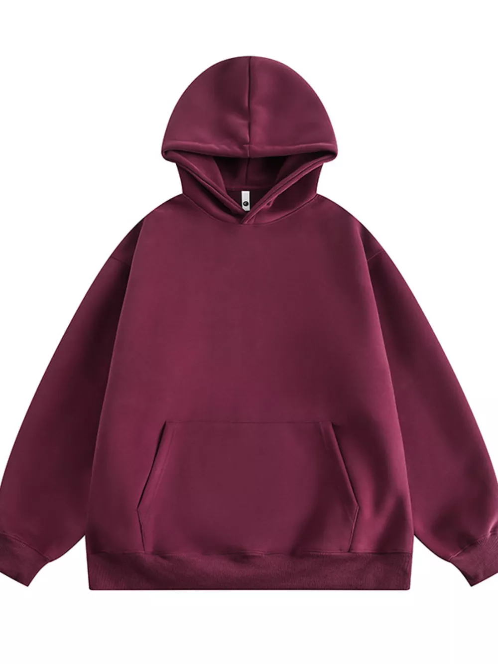 Men's Kangaroo Pocket Long Sleeve Hoodie, image 12