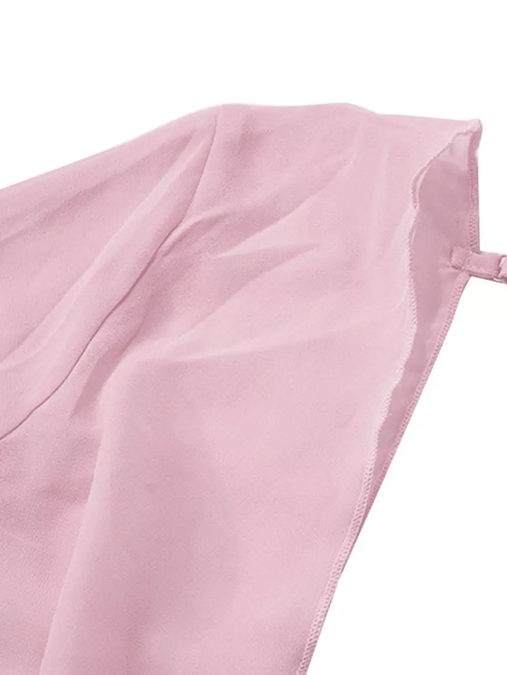 Sheer Chiffon Plunge Mini Dress, image 15