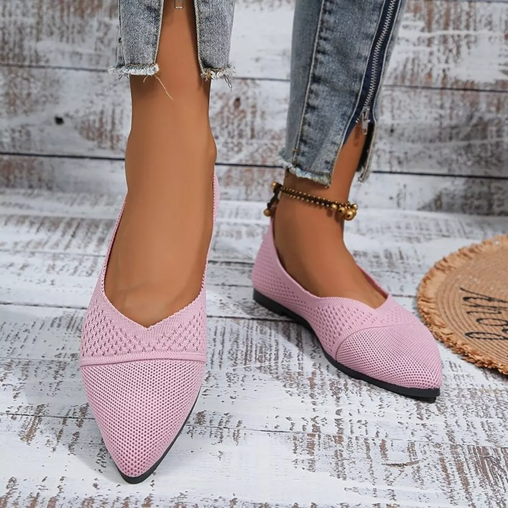 Point Toe Flats Slip-Ons, image 4