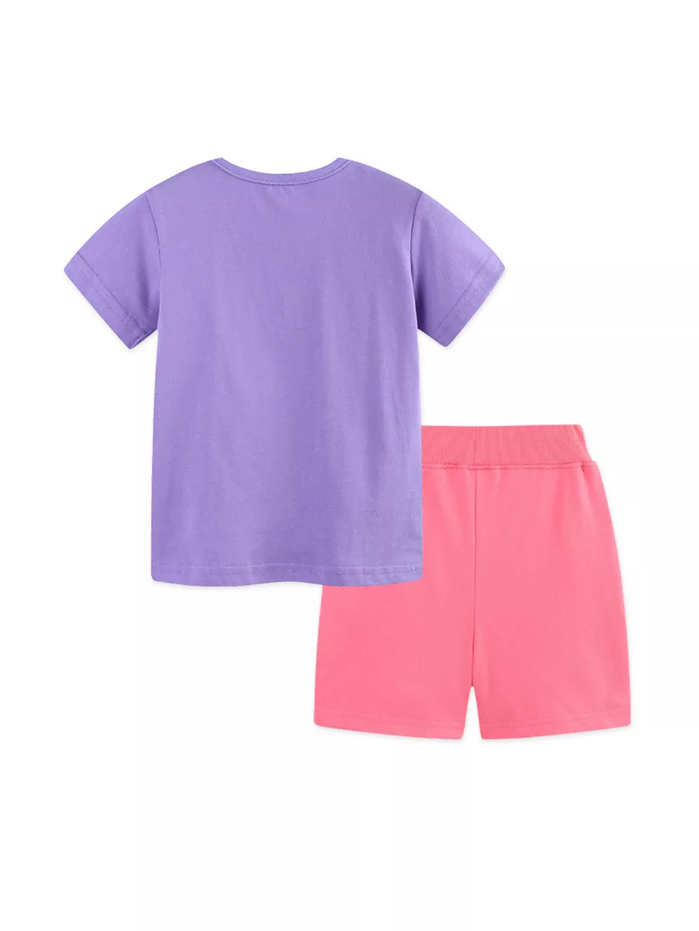Children's Butterfly Graphic Tee & Fruit Print Shorts Set, image 8