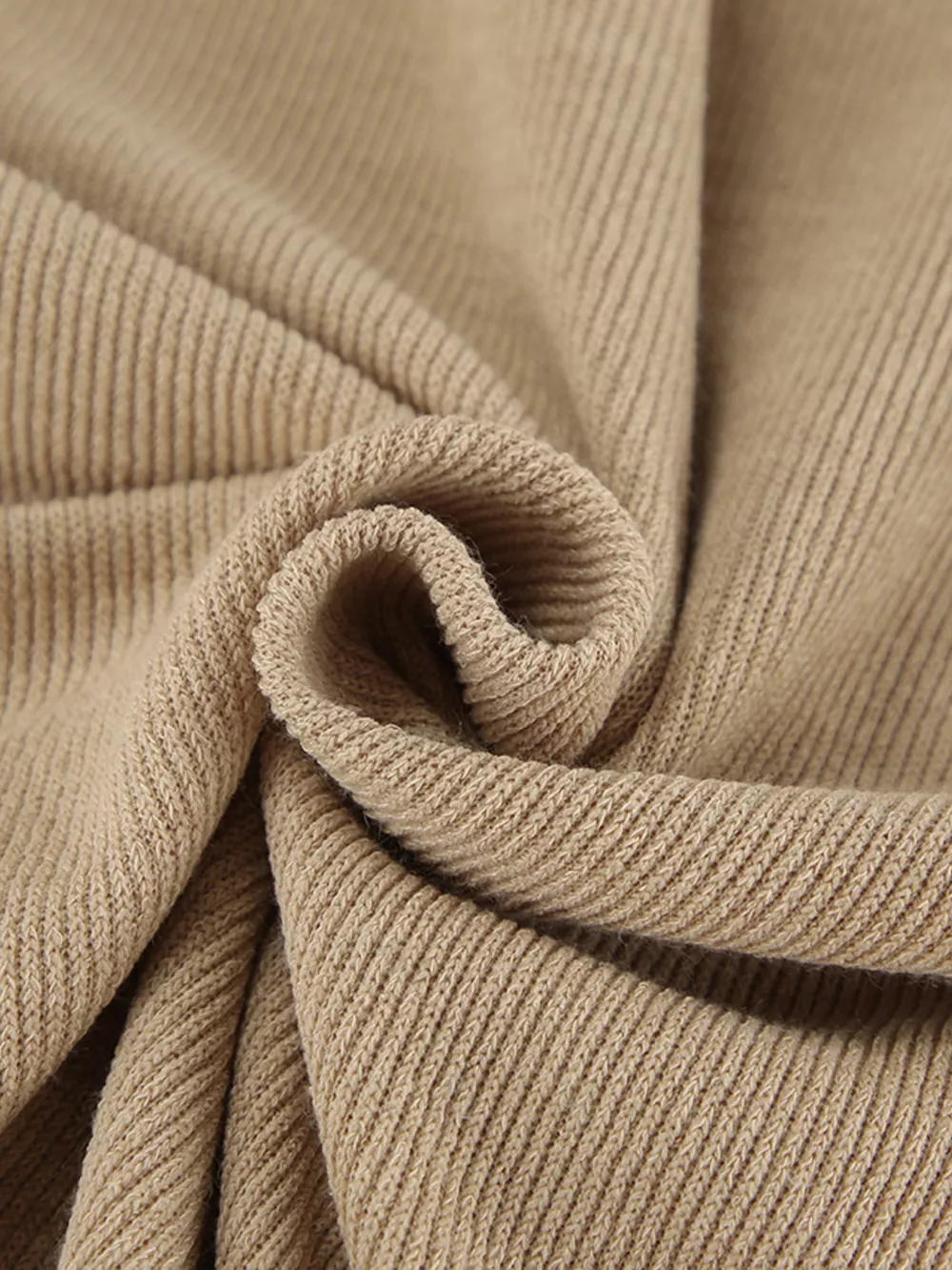 Turtleneck Long Sleeve Top and Pants Set, image 12