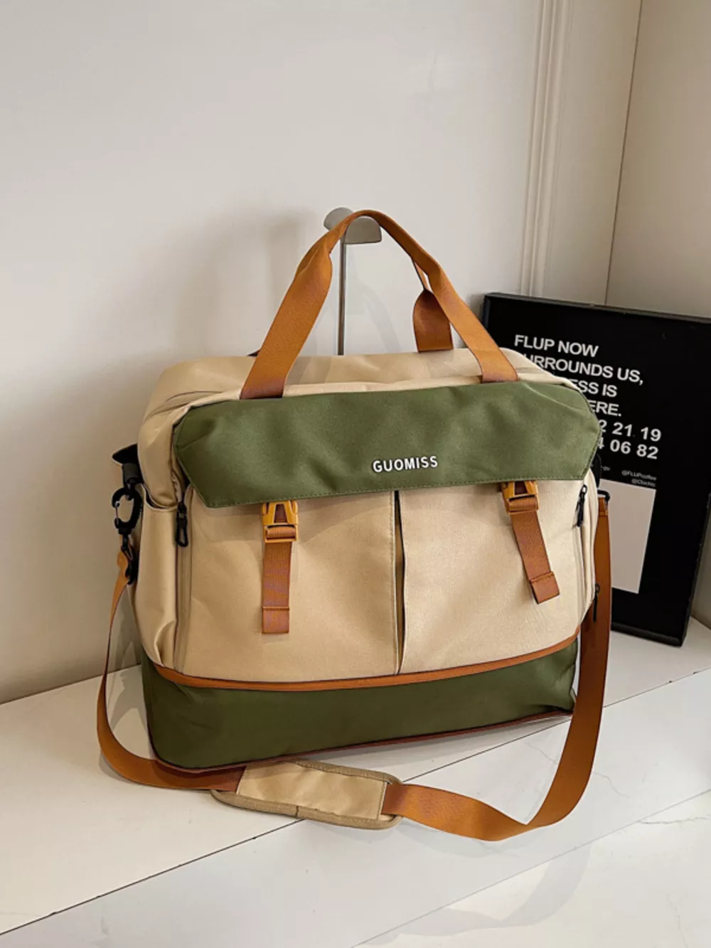 Color Block Travel Bag, image 3